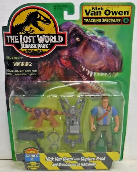 Jurassic Park The Lost World
Nick Van Owen action figure