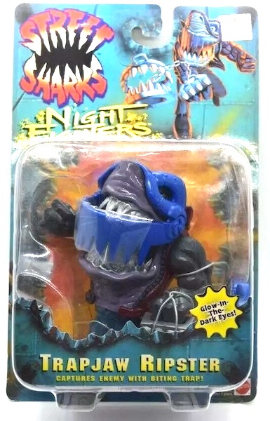 Street Sharks Night Fighters Trapjaw Ripster