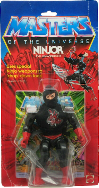 Masters of the Universe: Ninjor action figure (1987)