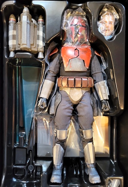 Star Wars TMS126 1/6th Scale Obi Wan Kenobi Mandalorian Armor open box. Click to sell one