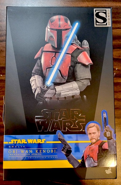 Star Wars TMS126 1/6th Scale Obi Wan Kenobi Mandalorian Armor. Click to sell one