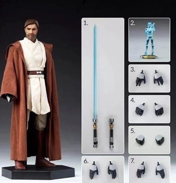 Star Wars The Clone Wars 1/6 Scale Obi-Wan Kenobi. Click to sell or appraise your Star Wars Obi Wan toys