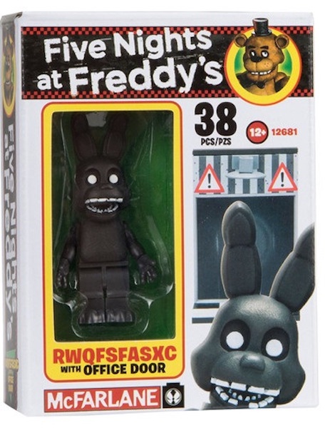Five Nights at Freddy's RWQFSFASXC with Office Door Construction Set. Click for a free appraisal