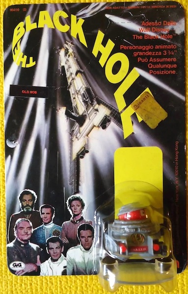 Mego The Black Hole Original Old Bob Robot Action Figure. Click for values