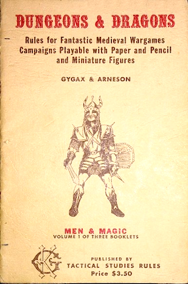 D&D original box set 3rd+ print included this new booklet. Click to sell or appraise yours