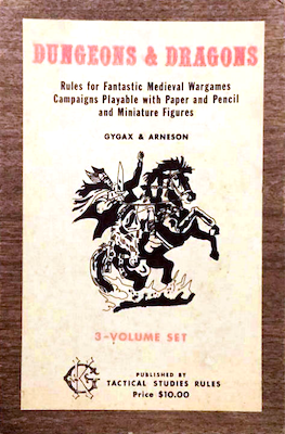 Dungeons and Dragons original box set Alpha state. Only 1,000 were created. Click to sell or appraise yours