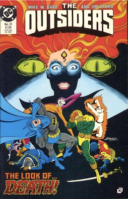 Outsiders #21: 1st Sondra Fuller, Lady Clay. Click to value one