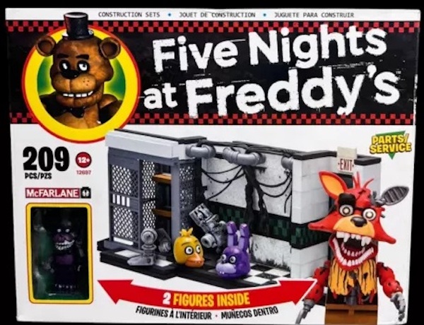 Five Nights at Freddy's Parts and Service Construction Set. Click for free appraisal
