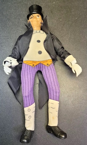 Mego Penguin Action Figure out of the pack. Click to have yours valued free of charge