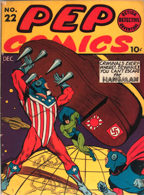 Pep Comics #22: First appearance of Archie. Click to value or sell yours if you have one