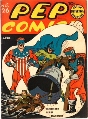 Pep Comics #26: 1st Veronica. Click to have one valued, or to sell for cash!