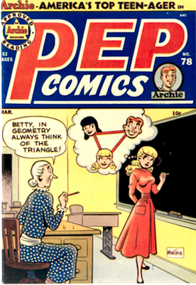 Pep Comics #78: 1st Dilton Doiley, the smartest kid in the school. Click to sell or value one