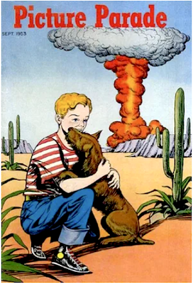 Picture Parade v1 #1: Atomic explosion cover. Click to sell your comics