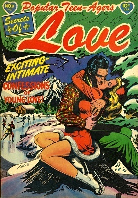 Popular Teen-Agers #11: Christmas romance comic. Click to sell one