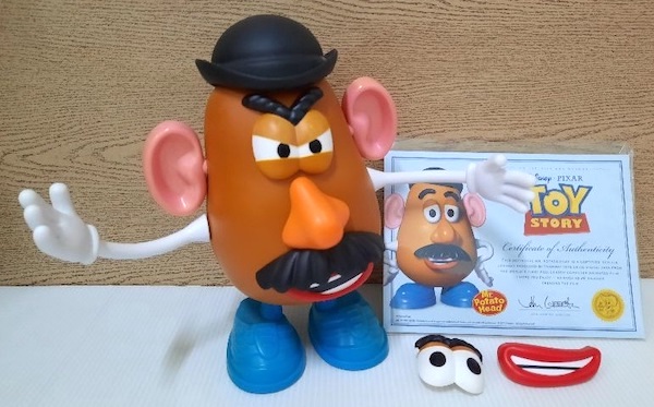Toy Story Collection Talking Mr. Potato Head Action Figure out of the box. Click to value your Toy Story collectibles