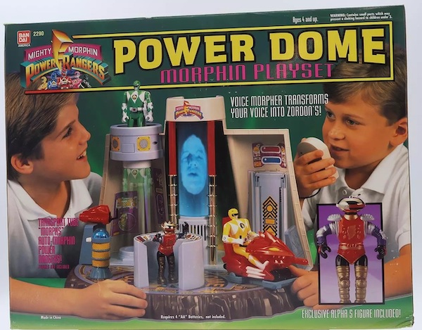 Mighty Morphin Power Rangers Power Dome Playset. Click to appraise yours