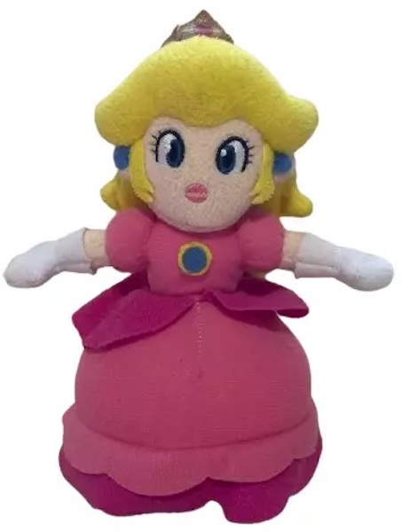 Mario Party 5 Princess Peach Plush, Hudson Soft (2003)