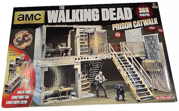 The Walking Dead Prison Catwalk Building Set