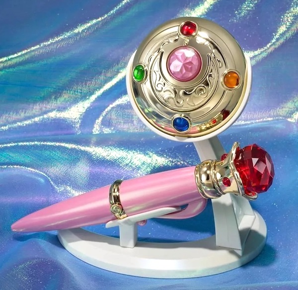 Proplica Sailor Moon Brilliant Color Makeover Brooch and Disguise Pen Set out of the box. Click to sell or value yours