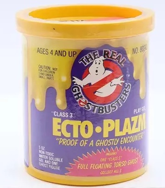 The Real Ghostbusters Yellow Ecto-Plazm