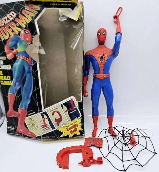 Energized Amazing Spider-Man by Remco out of the box. Click for a free appraisal of yours