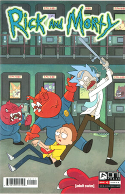 Rick and Morty #1 inspired the TV series. Click for valuation