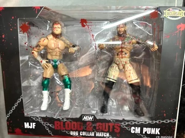 Ringside Exclusive AEW Blood and Guts Ringside Exclusive MJF and CM Punk Action Figure Set. Click for appraisal or to sell yours
