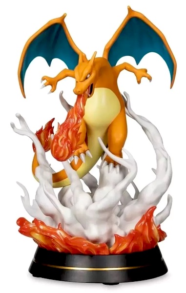 Pokémon Center Charizard Rising Flames Figure out of box. Click for values