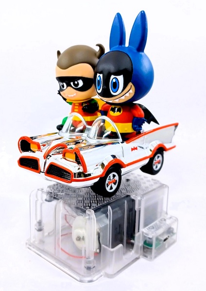 Classic TV Series Batman Labubu & Robin Yaya Cosrider out of the box. Value or sell one today