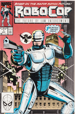 Robocop #1: 1st appearance in comics by Marvel in 1987. Click to sell yours