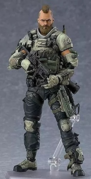 Figma Call of Duty Black OPS 4 Ruin Action Figure out of the box