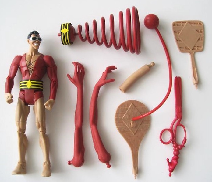 SDCC 2010 Exclusive DC Universe Classics 75 Years of Super Power Plastic Man Action Figure out of the pack. Click for a valuation or to sell yours
