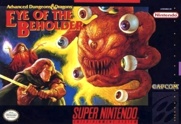SNES Eye of the Beholder (1994). Click to sell or appraise one
