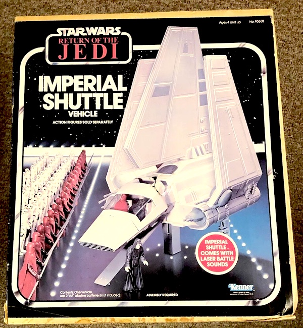 Star Wars Return of the Jedi Imperial Shuttle (1984). Click to value or sell yours
