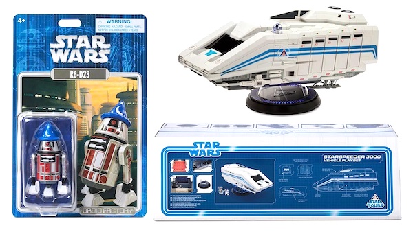 Star Wars D23 Exclusive Star Tours Starspeeder 3000 out of the box. Click to value or sell yours