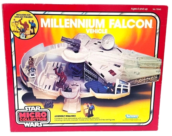 Star Wars Micro Millennium Falcon (1980). Click to value or sell one