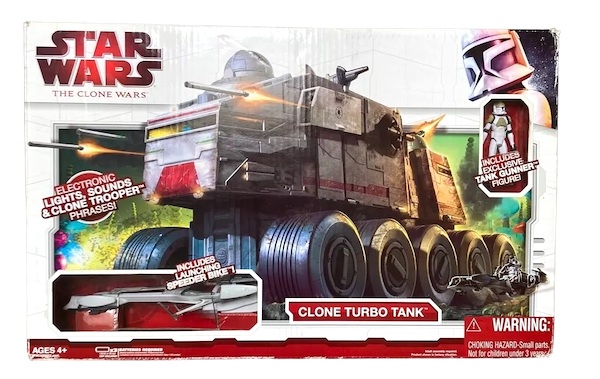 Star Wars Clone Wars Turbo Tank (2009). Click to value or sell yours