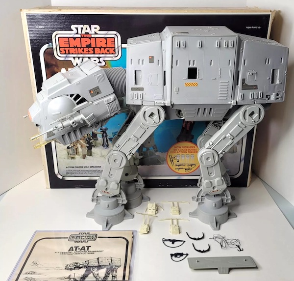 Star Wars Empire Strikes Back AT-AT out of the box. Click to sell or appraise yours!
