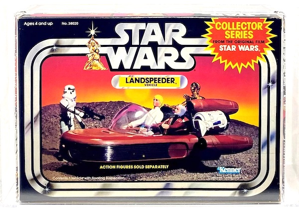 Kenner Star Wars Land Speeder (1978). Click to sell or value one