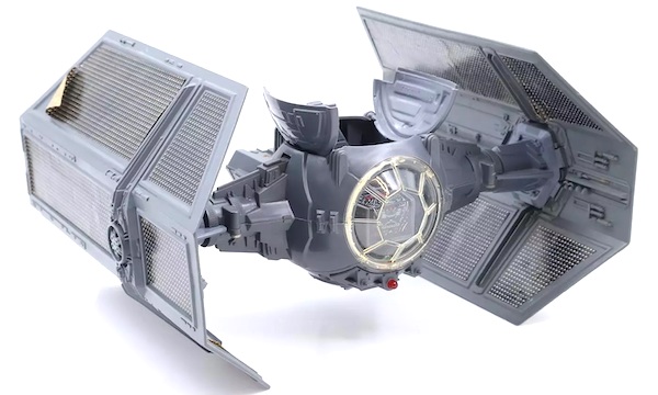 Star Wars Vader's Tie Fighter out of the box. Click to sell or value yours
