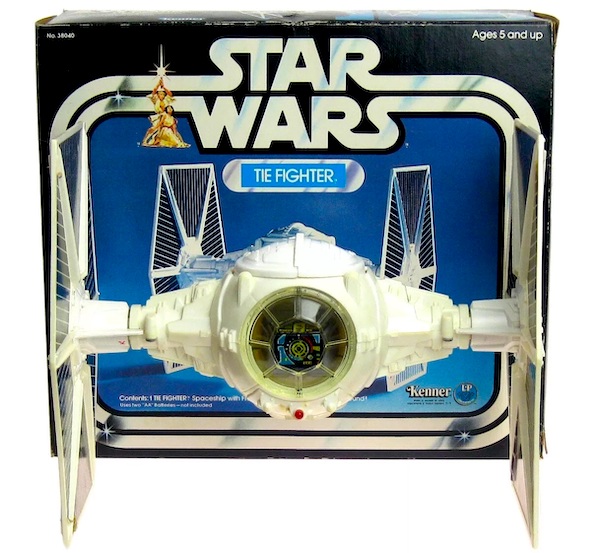 Kenner Star Wars Tie Fighter out of the box. Click to sell or value one