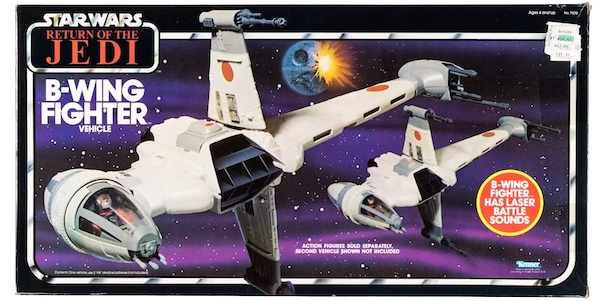 Star Wars Return of the Jedi B-Wing Fighter (1984). Click to value one or sell yours