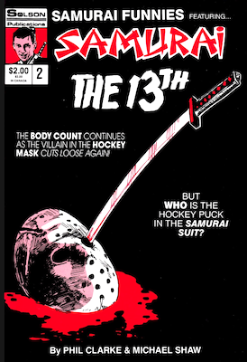 Samurai Funnies #2: 1st unofficial Jason Vorhees in comics