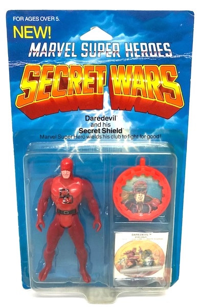 Marvel Secret Wars Daredevil Figure. Click to value or sell one