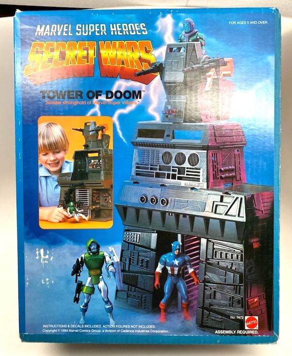 Marvel Secret Wars Tower of Doom Playset. Click to sell or value yours