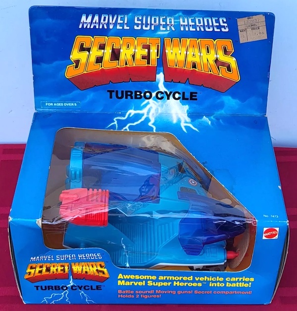 Marvel Secret Wars Turbo Cycle. Click to value or sell one