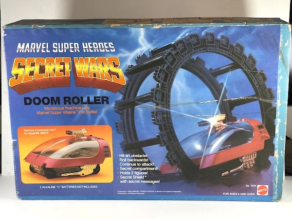 Marvel Secret Wars Doom Roller. Click to sell or value one