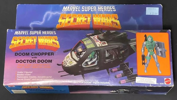 Marvel Secret Wars Doom Chopper. Click to sell or value one