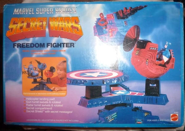 Marvel Secret Wars Freedom Fighter. Click to sell or value one