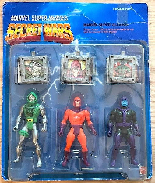 Marvel Secret Wars Villains 3 Pack. Rare! Click to sell or appraise yours